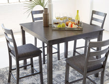 Load image into Gallery viewer, Bridson Counter Height Dining Table and Bar Stools (Set of 5)