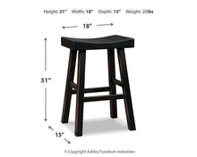 Load image into Gallery viewer, Glosco Pub Height Bar Stool