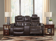 Load image into Gallery viewer, Warnerton Power Reclining Loveseat with Console