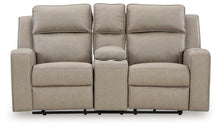 Load image into Gallery viewer, Lavenhorne Reclining Loveseat with Console