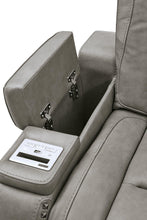 Load image into Gallery viewer, The Man-Den Power Reclining Loveseat with Console