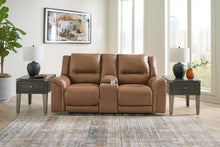 Load image into Gallery viewer, Trasimeno Power Reclining Loveseat with Console