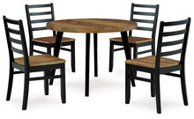 Load image into Gallery viewer, Blondon Dining Table and 4 Chairs (Set of 5) image