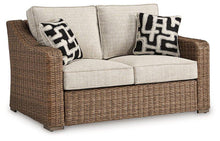 Load image into Gallery viewer, Beachcroft Outdoor Loveseat with Cushion