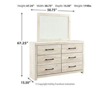 Load image into Gallery viewer, Cambeck Dresser and Mirror