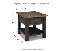 Load image into Gallery viewer, Tyler Creek End Table