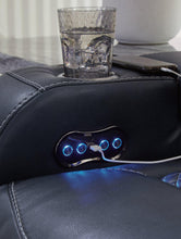 Load image into Gallery viewer, Fyne-Dyme Power Reclining Loveseat with Console