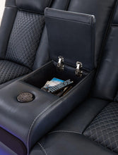 Load image into Gallery viewer, Fyne-Dyme Power Reclining Loveseat with Console