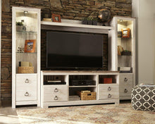 Load image into Gallery viewer, Willowton 4-Piece Entertainment Center