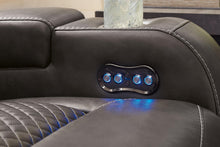 Load image into Gallery viewer, Fyne-Dyme Power Reclining Loveseat with Console