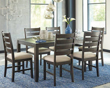 Load image into Gallery viewer, Rokane Dining Table and Chairs (Set of 7)