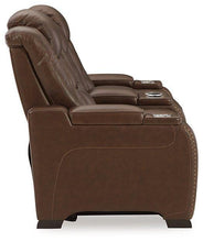 Load image into Gallery viewer, The Man-Den Power Reclining Loveseat with Console