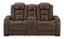 Load image into Gallery viewer, The Man-Den Power Reclining Loveseat with Console