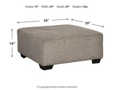 Load image into Gallery viewer, Ballinasloe Oversized Ottoman