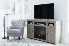 Load image into Gallery viewer, Moreshire 72&quot; TV Stand with Electric Fireplace