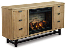 Load image into Gallery viewer, Freslowe TV Stand with Electric Fireplace image