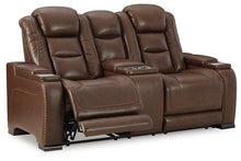 Load image into Gallery viewer, The Man-Den Power Reclining Loveseat with Console