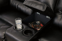 Load image into Gallery viewer, Vacherie Reclining Loveseat with Console