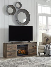 Load image into Gallery viewer, Trinell TV Stand with Electric Fireplace