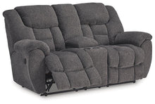 Load image into Gallery viewer, Foreside Reclining Loveseat with Console