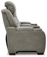 Load image into Gallery viewer, The Man-Den Power Reclining Loveseat with Console