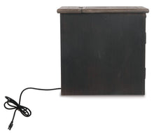 Load image into Gallery viewer, Tyler Creek Chairside End Table with USB Ports &amp; Outlets