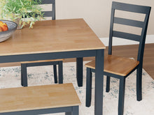 Load image into Gallery viewer, Gesthaven Dining Table with 4 Chairs and Bench (Set of 6)