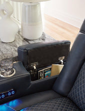 Load image into Gallery viewer, Fyne-Dyme Power Reclining Loveseat with Console