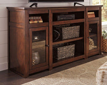 Load image into Gallery viewer, Harpan 72&quot; TV Stand with Electric Fireplace