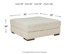 Load image into Gallery viewer, Lindyn Oversized Accent Ottoman