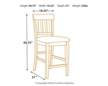 Load image into Gallery viewer, Haddigan Counter Height Bar Stool