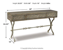 Load image into Gallery viewer, Quinnland Sofa/Console Table