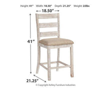 Load image into Gallery viewer, Skempton Counter Height Bar Stool