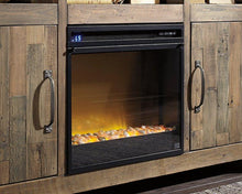 Load image into Gallery viewer, Willowton 4-Piece Entertainment Center with Electric Fireplace