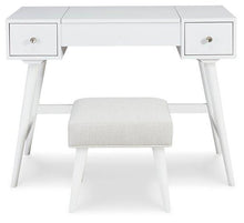 Load image into Gallery viewer, Thadamere Vanity with Stool