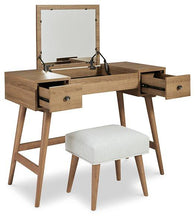 Load image into Gallery viewer, Thadamere Vanity with Stool