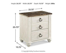 Load image into Gallery viewer, Willowton Nightstand