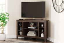 Load image into Gallery viewer, Camiburg Corner TV Stand with Electric Fireplace