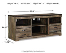 Load image into Gallery viewer, Trinell 3-Piece Entertainment Center