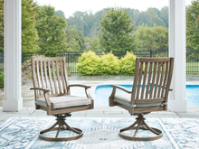 Load image into Gallery viewer, Rainier Ranch Outdoor Swivel Chair with Cushion (Set of 2)