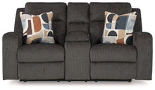 Load image into Gallery viewer, Kanlow Reclining Loveseat with Console image