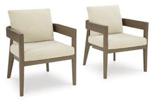 Load image into Gallery viewer, Serene Bay Outdoor Dining Arm Chair with Cushion (Set of 2)