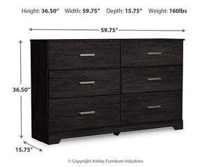Belachime Dresser and Mirror