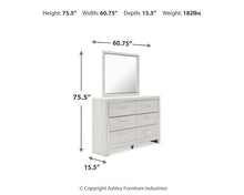 Load image into Gallery viewer, Altyra Dresser and Mirror