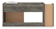 Load image into Gallery viewer, Frandern Loft Bed with Bookcase Storage