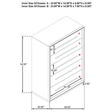 Load image into Gallery viewer, Durango 5 Pc Bedroom Set