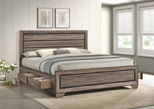 Load image into Gallery viewer, Kauffman California King Storage Bed Washed Taupe image