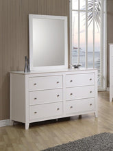 Load image into Gallery viewer, Selena 6-drawer Dresser Cream White