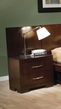 Load image into Gallery viewer, Jessica Nightstand Panels Cappuccino (Set of 2)