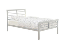 Load image into Gallery viewer, Cooper Queen Metal Bed Silver